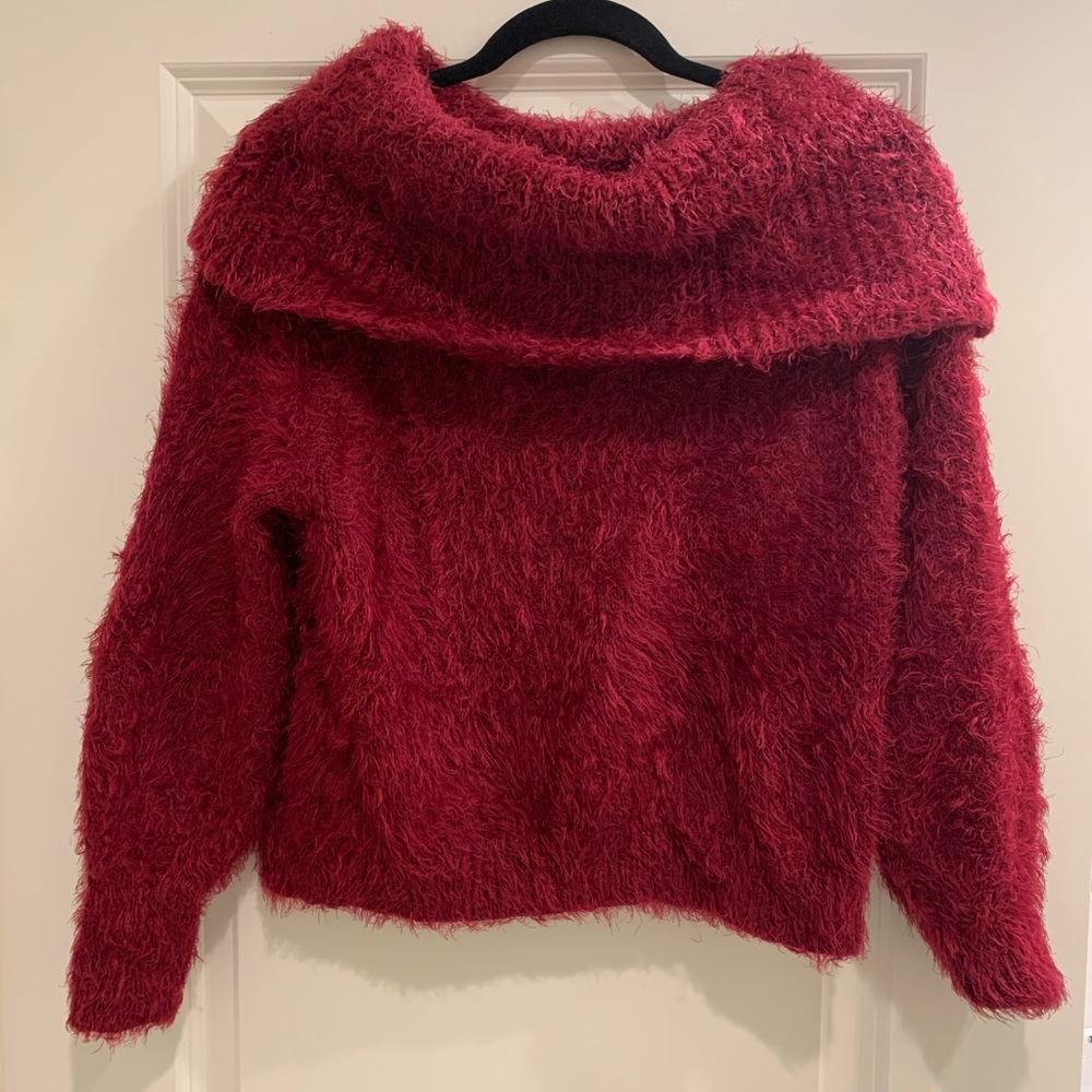 Express Fuzzy Sweater